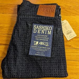 Studio D'artisan Indigo Sashiko Denim